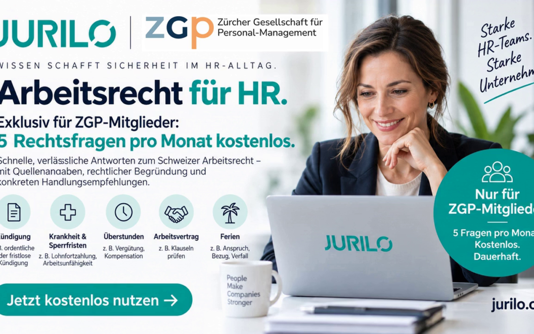 Arbeitsrecht für HR – exklusiv für ZGP-Mitglieder